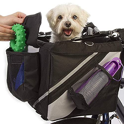 Bicycle Basket Bag for Dogs and Cats Booster Seat