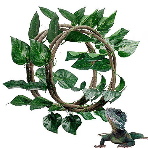 Hamiledyi Reptile Jungle Vines Bend A Branch
