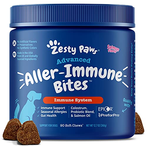 Zesty Paws Advanced Allergy Immune Supplement for Dogs