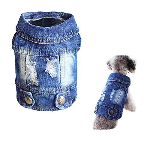 Dog Jeans Jacket Vintage Washed