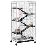 Yaheetech Multi Levels Rolling Large Rabbit Bunny Cage