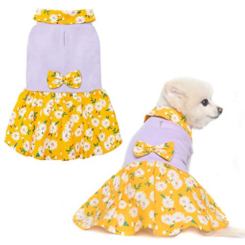 Small Medium Dogs Skirt with Bowknot