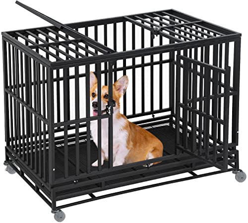 BestPet Heavy Duty Dog Crate 48 inch