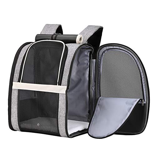 Carrier Backpack with Window Blind for Small Cats Dogs