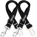 Vastar 2 Packs Adjustable Pet Dog Cat Car Seat Belt