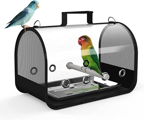 Bird Travel Cage Portable&Breathable&Lightweight