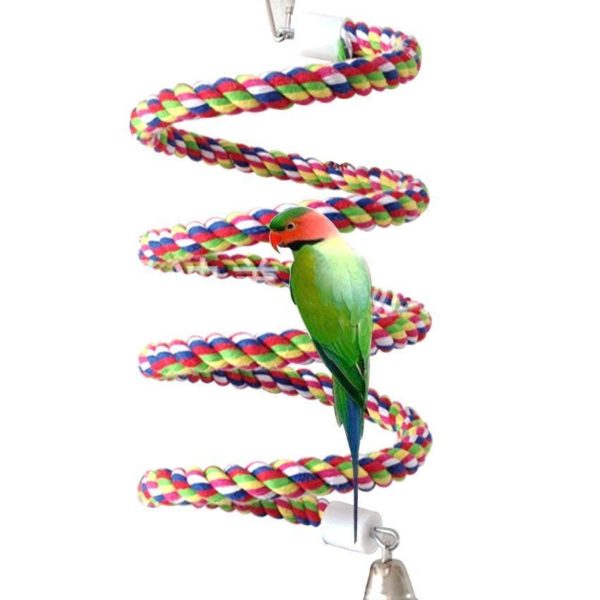 Petsvv Rope Bungee Bird Toy