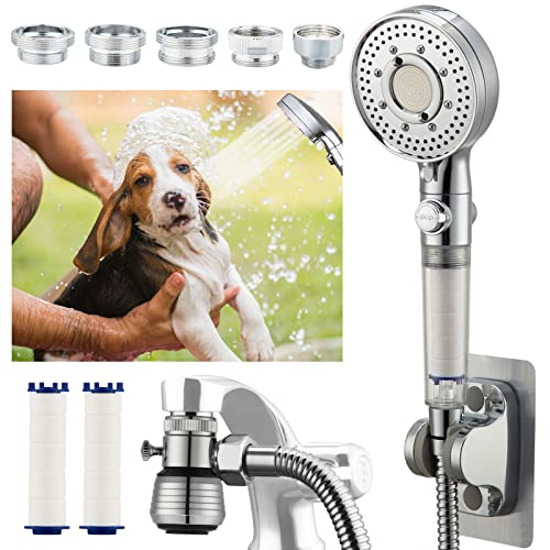 Filter Dog-Shower-Head Faucet Sprayer-Attachment Bathtub-Sink
