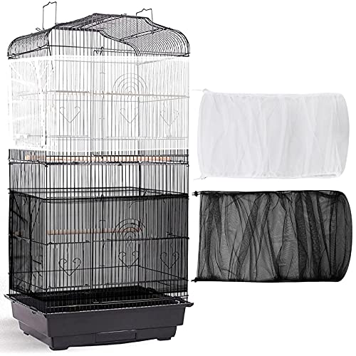 Adjustable Bird Cage Cover Birdcage Nylon Mesh