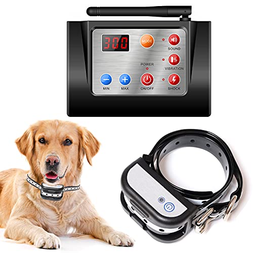 HTACHUANG Dog Fence Wireless & Training Collar 2 in 1 System