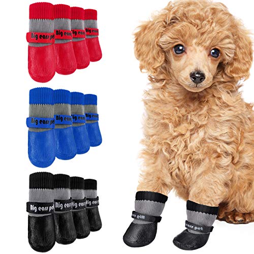 Dog Socks Non-Slip Dog Boots Sole Grippers