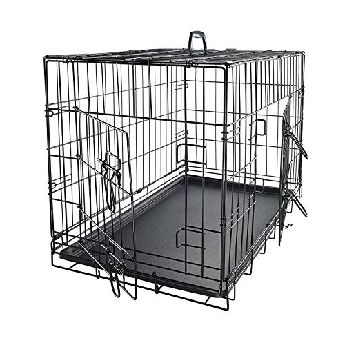 Pet Cage Double-Door Crates for Large Dogs