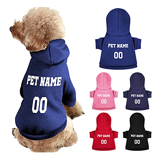 Custom Puppy Kitten Clothes with Photo & Text