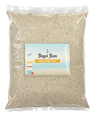 (5 Pounds) Natural Decorative Real Sand