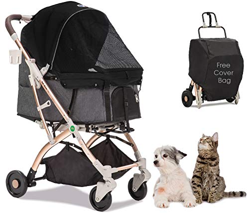 HPZ Pet Rover Lite Premium Light-Weight Dog/Cat/Pet Stroller