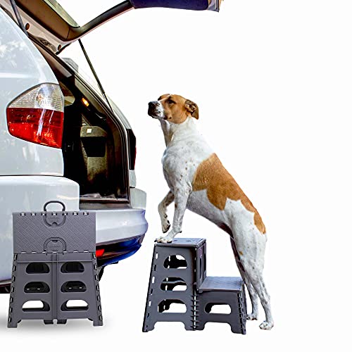 Folding/Portable Dog Steps for Large, Medium and Small Doggies