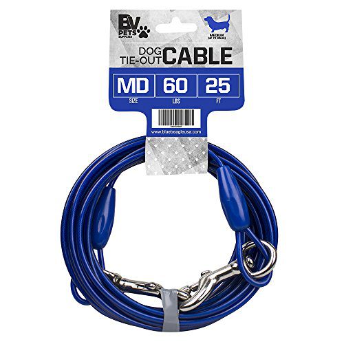 Tie Out Cable for Dog up to 60 Pound