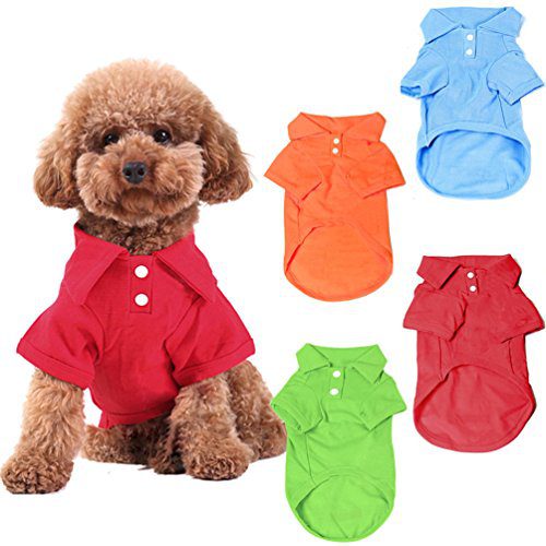 Pet Puppy T-Shirt Clothes Outfit Apparel Coats Tops