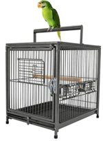 Portable Heavy Duty Travel Bird Parrot Carrier Cage