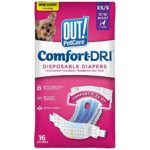 OUT! Pet Care Disposable Female Dog Diapers