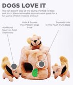 Outward Hound Hide A Squirrel Plush Dog Toy Puzzle - Image 4