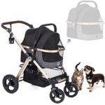 HPZ Pet Rover Prime 3-in-1 Luxury Dog/Cat/Pet Stroller