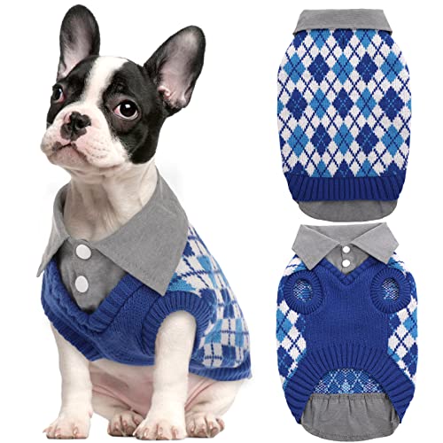 Dog Knitwear Classic Pullover Puppy Coat Cold Weather