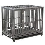 Metal Kennel and Crate Heavy Duty Dog Cage