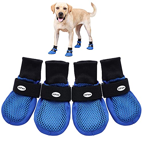 Hipaw Summer Breathable Dog Boots Nonslip