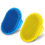 Pet Shampoo Bath Brush Soothing Massage Rubber Comb