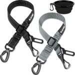 Dog Seat Belt 3-in-1 Dog Car Seatbelts 2 Pack