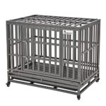 SMONTER 38" Heavy Duty Dog Crate