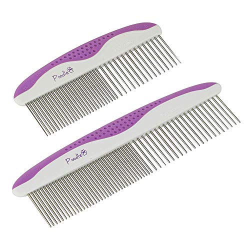Poodle Pet Dog Combs for Grooming