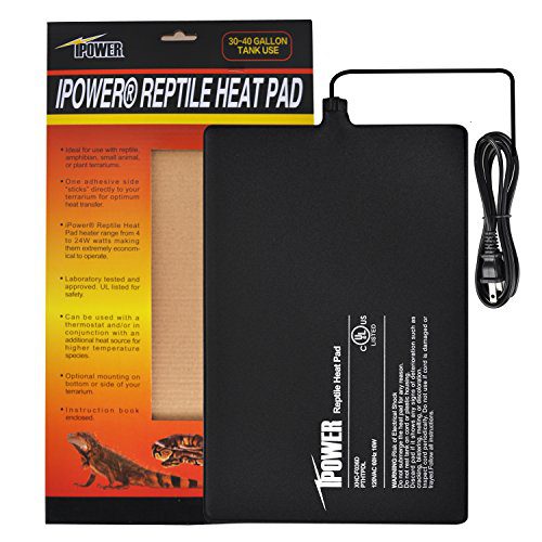 iPower Reptile Heat Pad 8X12 Inch