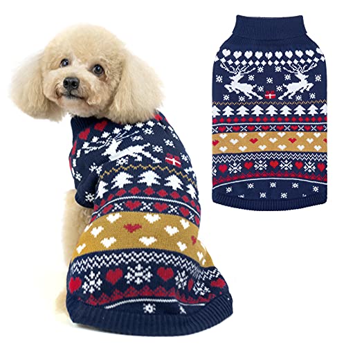 Dog Sweaters for Cold Weather Christmas