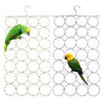 KYHSOM Bird Hemp Rope Net Swing