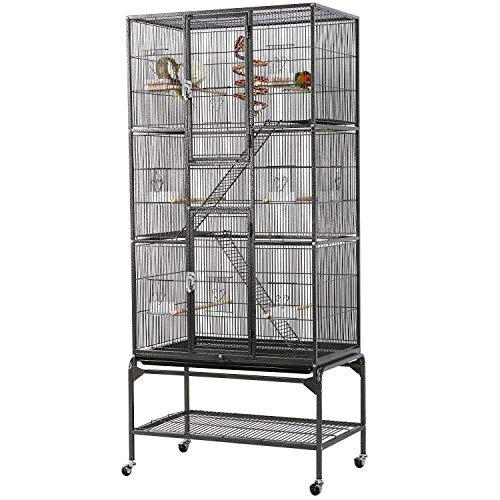 Extra Large Bird Cage for Mid-Sized Parrots