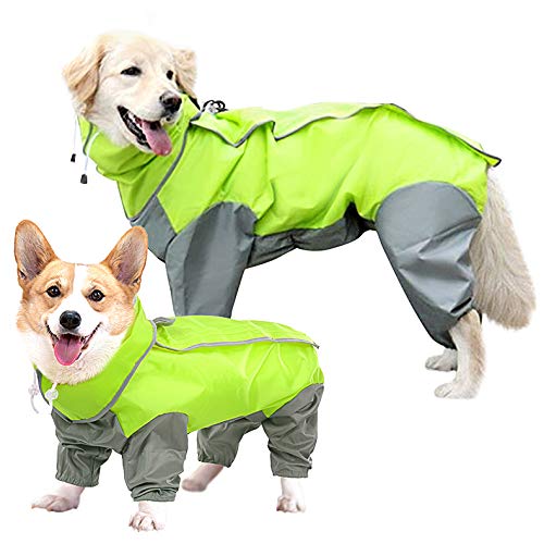 Waterproof Dog Poncho Jacket