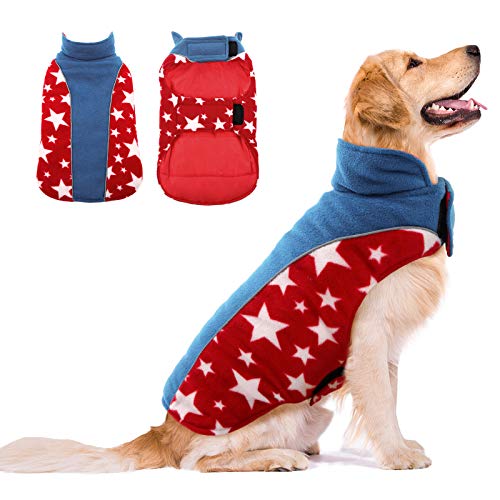 Dog Cold Weather Coat Windproof Collar