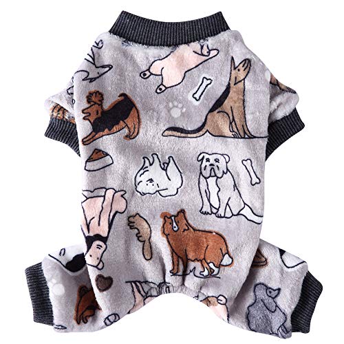 Dog Clothes for Small Dogs Boy Pijamas Flannel Dog