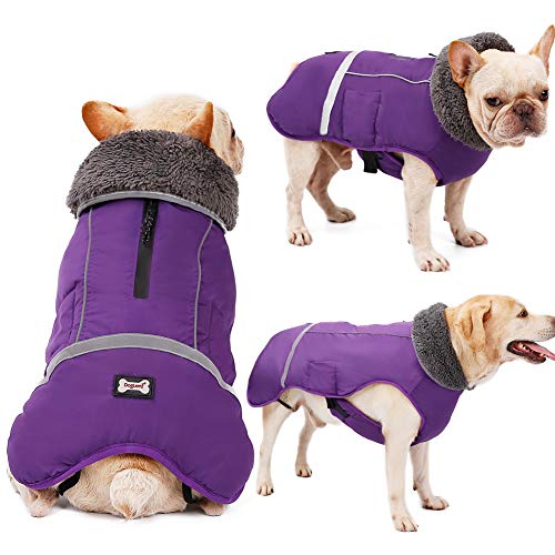 Adjustable Waterproof Reflective Dog Winter Jacket