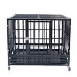 Heavy Duty Pet Dog Cage Strong Metal Crate