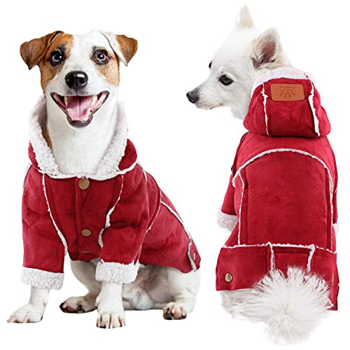 ROZKITCH Dog Fleece Jacket Hoodie in Winter