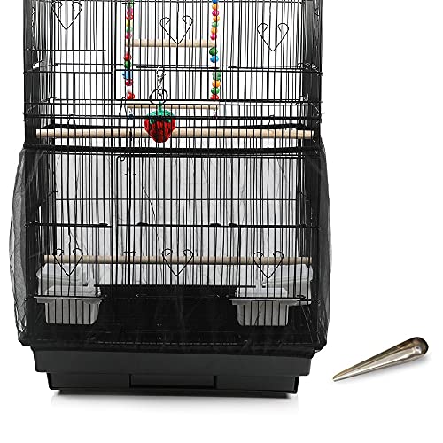 ZAP Universal Bird Cage Guard Net Cover Seed Catcher