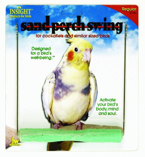 JW Pet Company Insight Sand Perch Swing Bird Toy