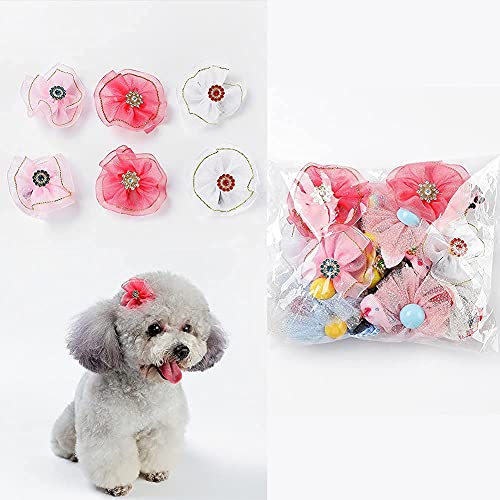 Small Dogs Pet Grooming Products Bow Clips