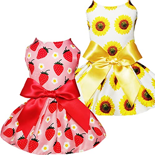 Small Dogs Dress Pet Skirt