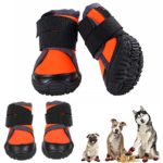 Dog Hiking Running Shoes Sneakers with Rugged Skid-Proof Sole