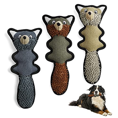 Stuffed Puppy Teething Toys for Small and Medium Dogs