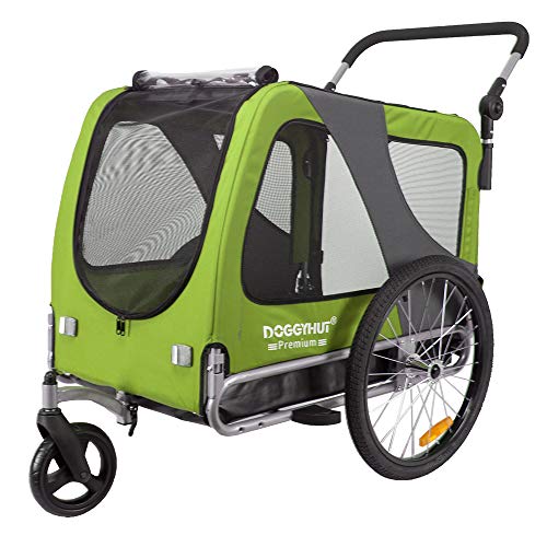 Doggyhut Premium Pet Bike Trailer & Stroller
